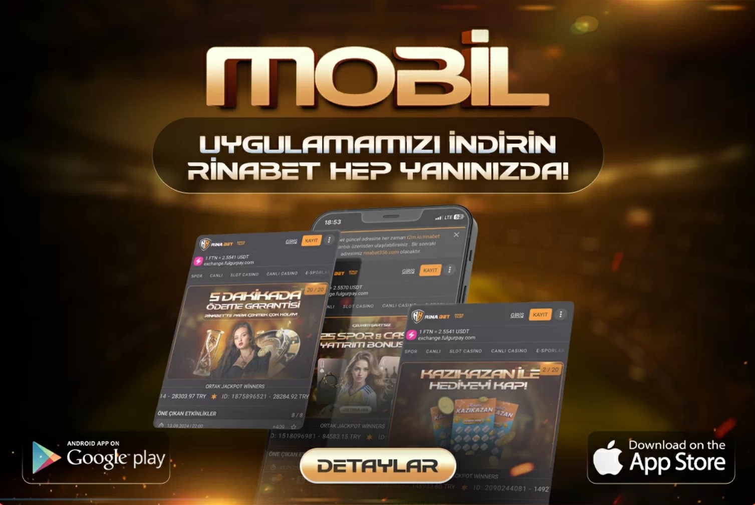 Rinabet Üyelik